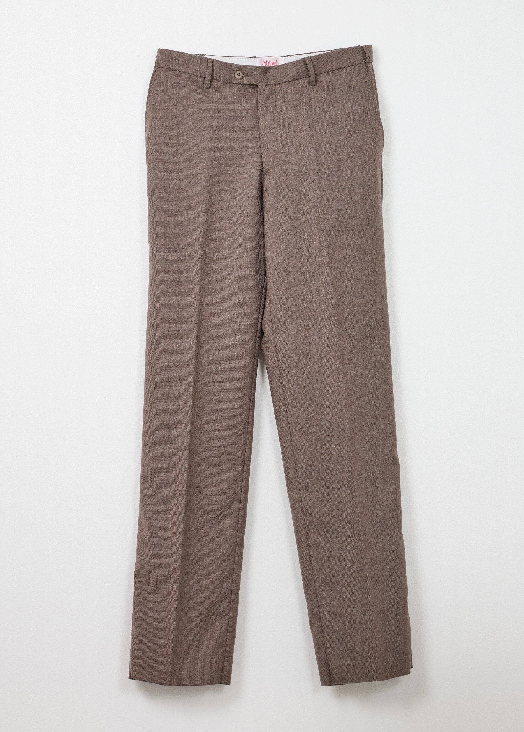 Invisible_adjustable_waistband_wool_twill_pants_Dark_beige_AP1_slim