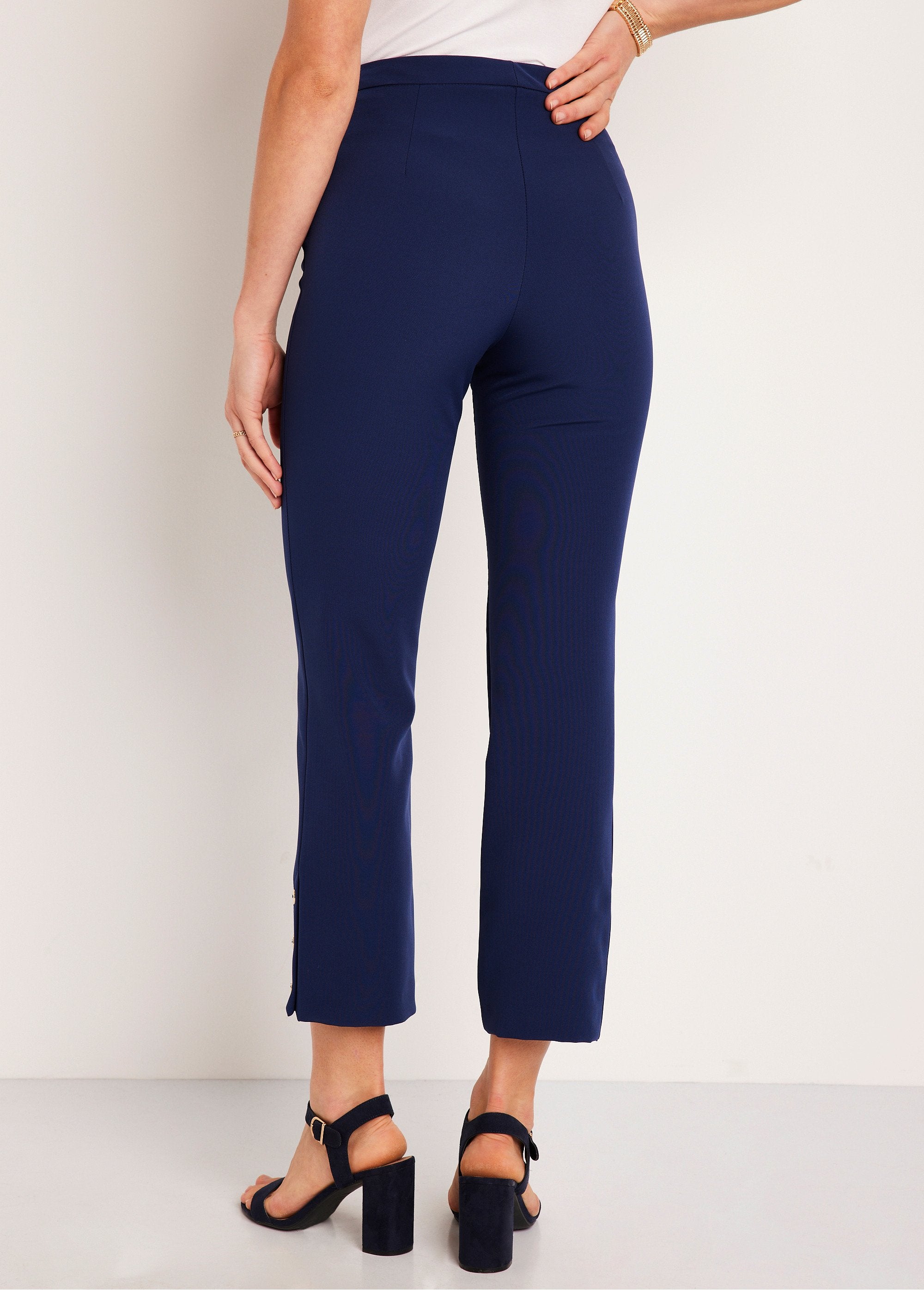 Plain_7/8_straight_wrinkle-free_trousers_Navy_blue_DO1_slim
