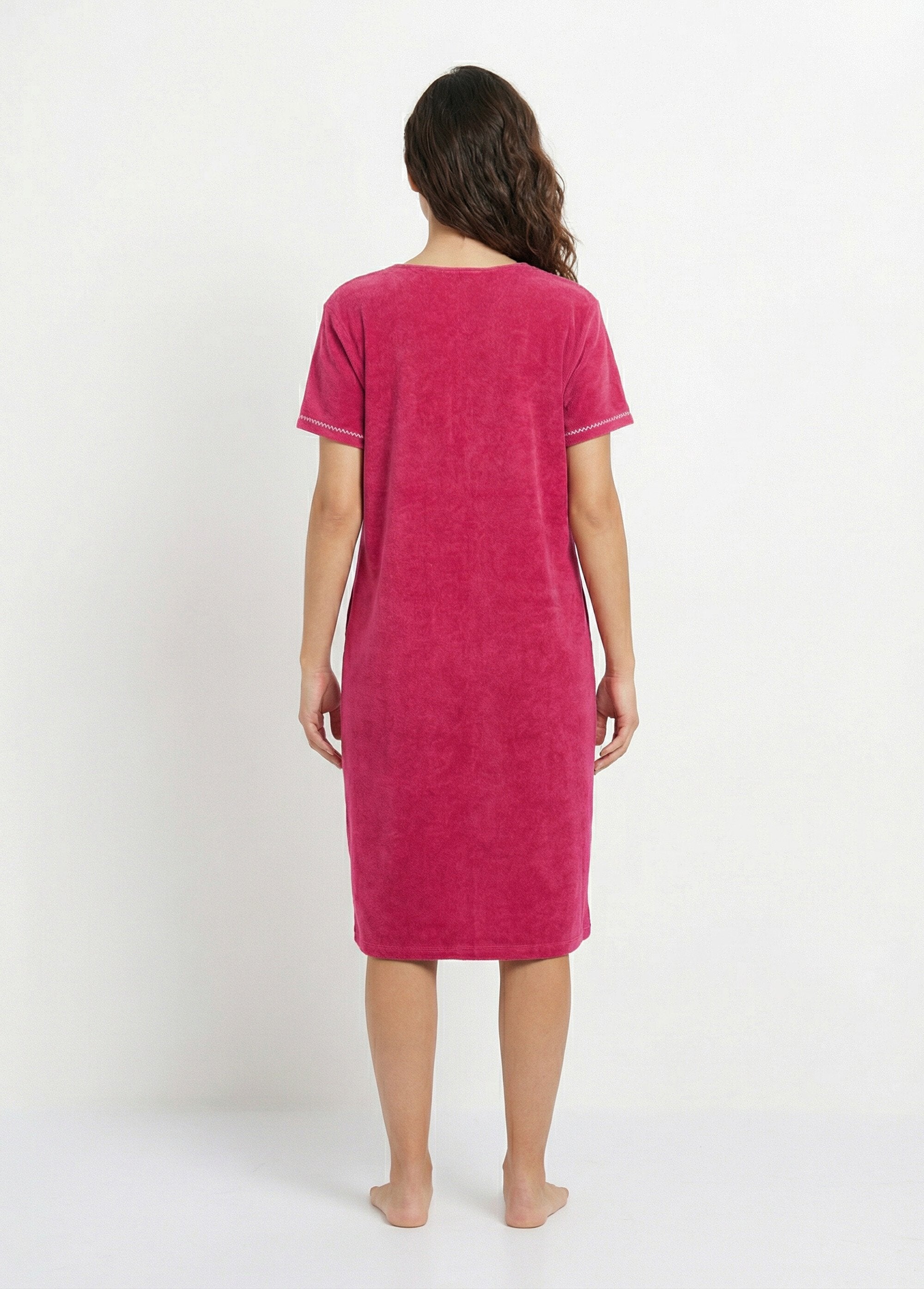 Plain_cotton_terry_bathrobe_with_zip_Pink_DO1_slim