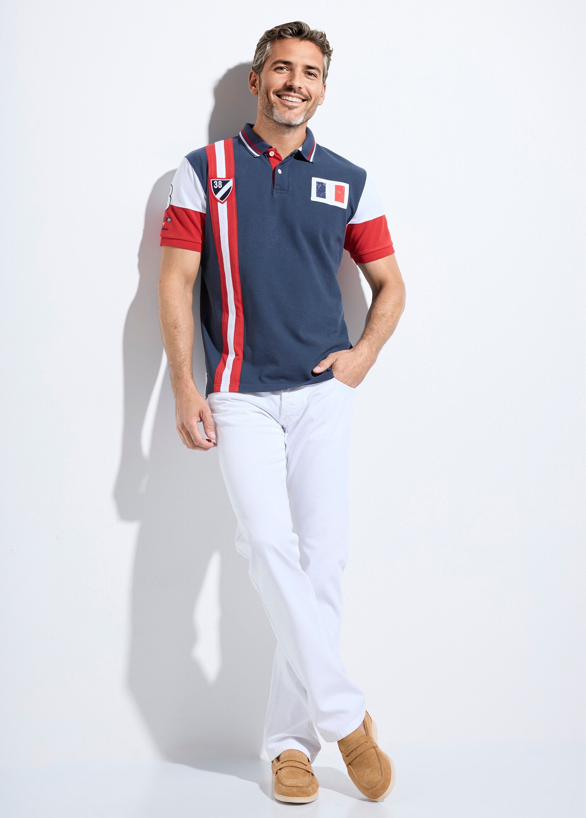 Tricolor_polo_shirt_with_chic_sportswear_details_Marine_SF1_slim