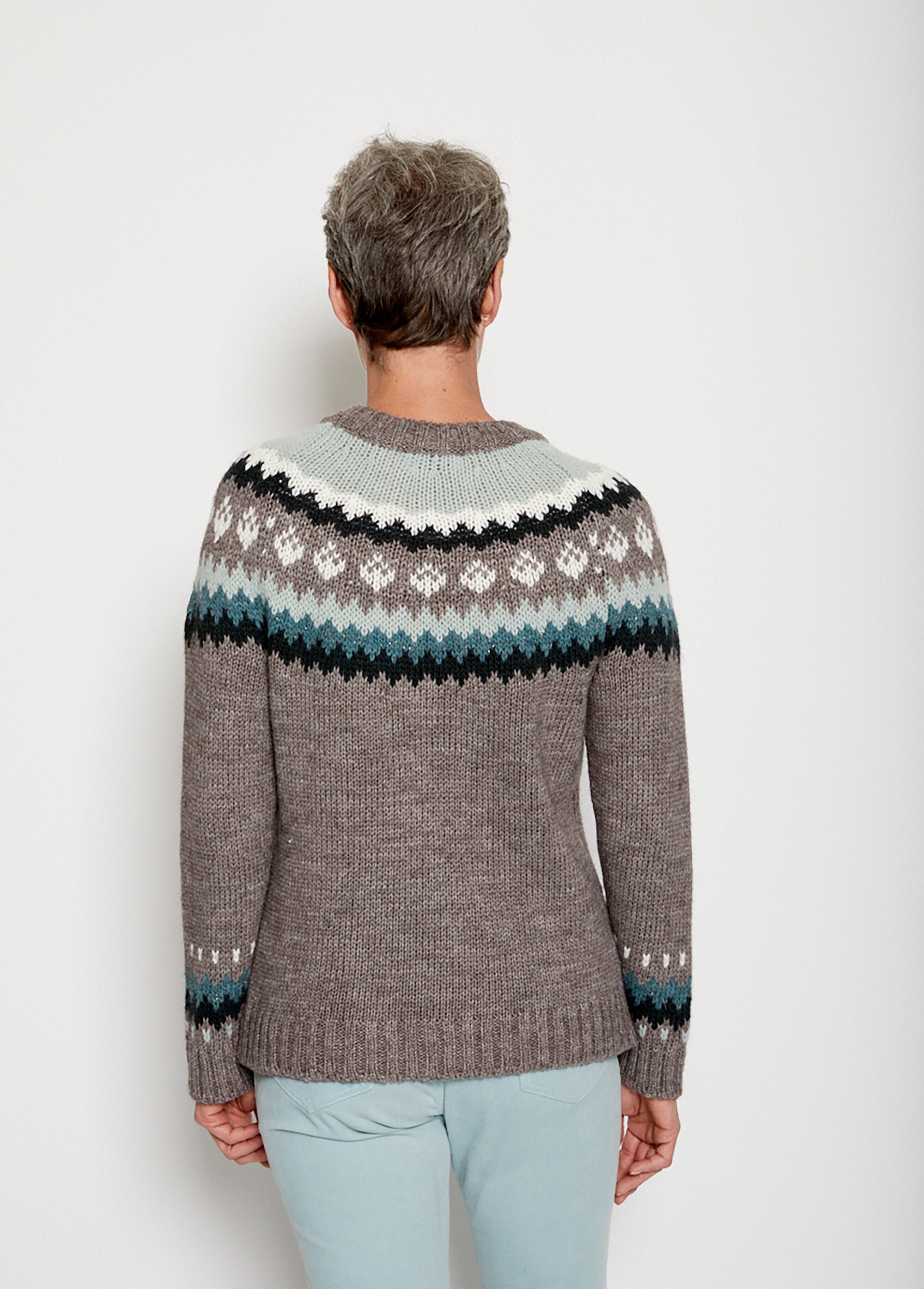 Plain_placed_jacquard_sweater_Taupe_and_green_DO1_slim