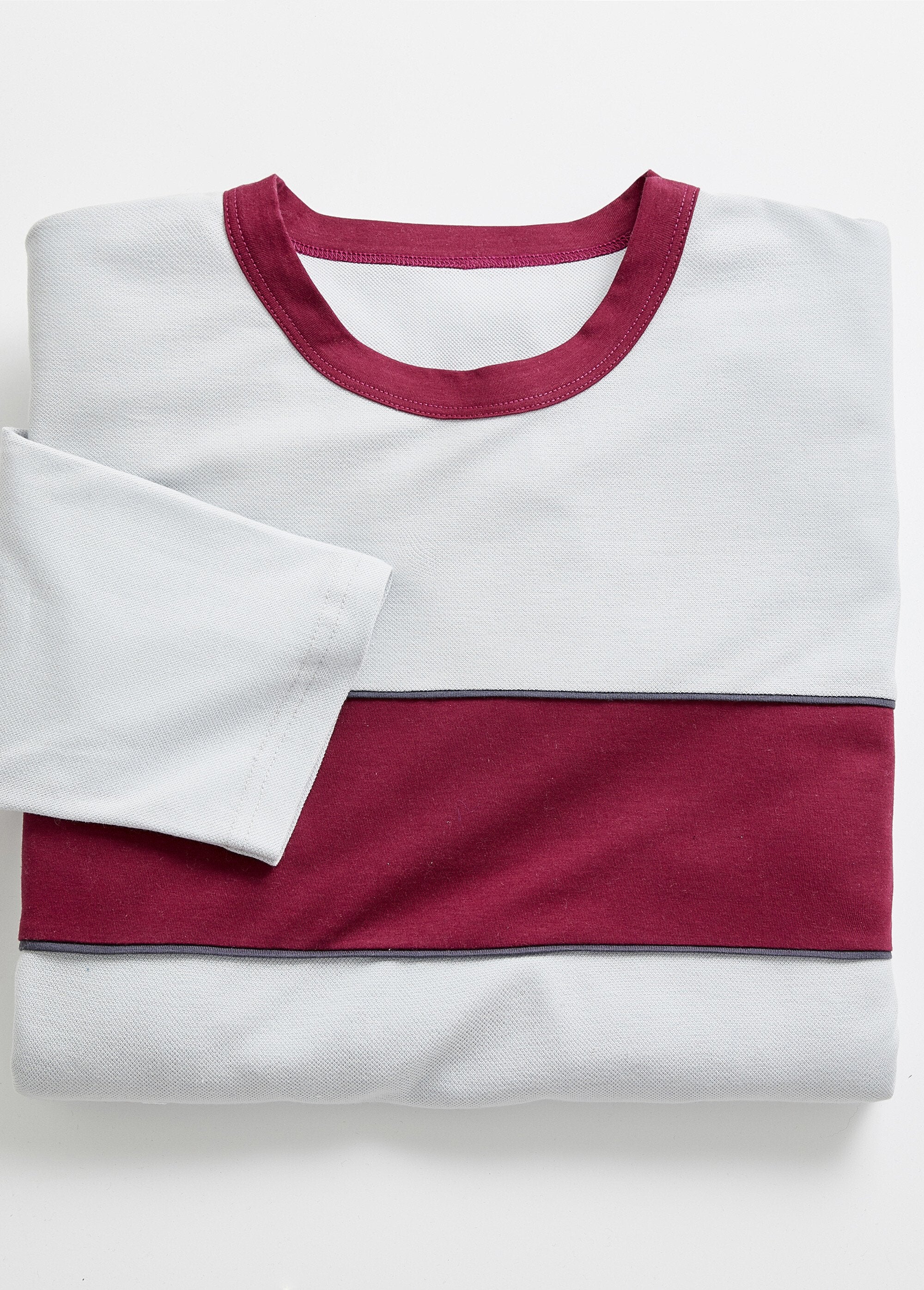 Two-tone_cotton_pajamas_Bordeaux_FA1_slim