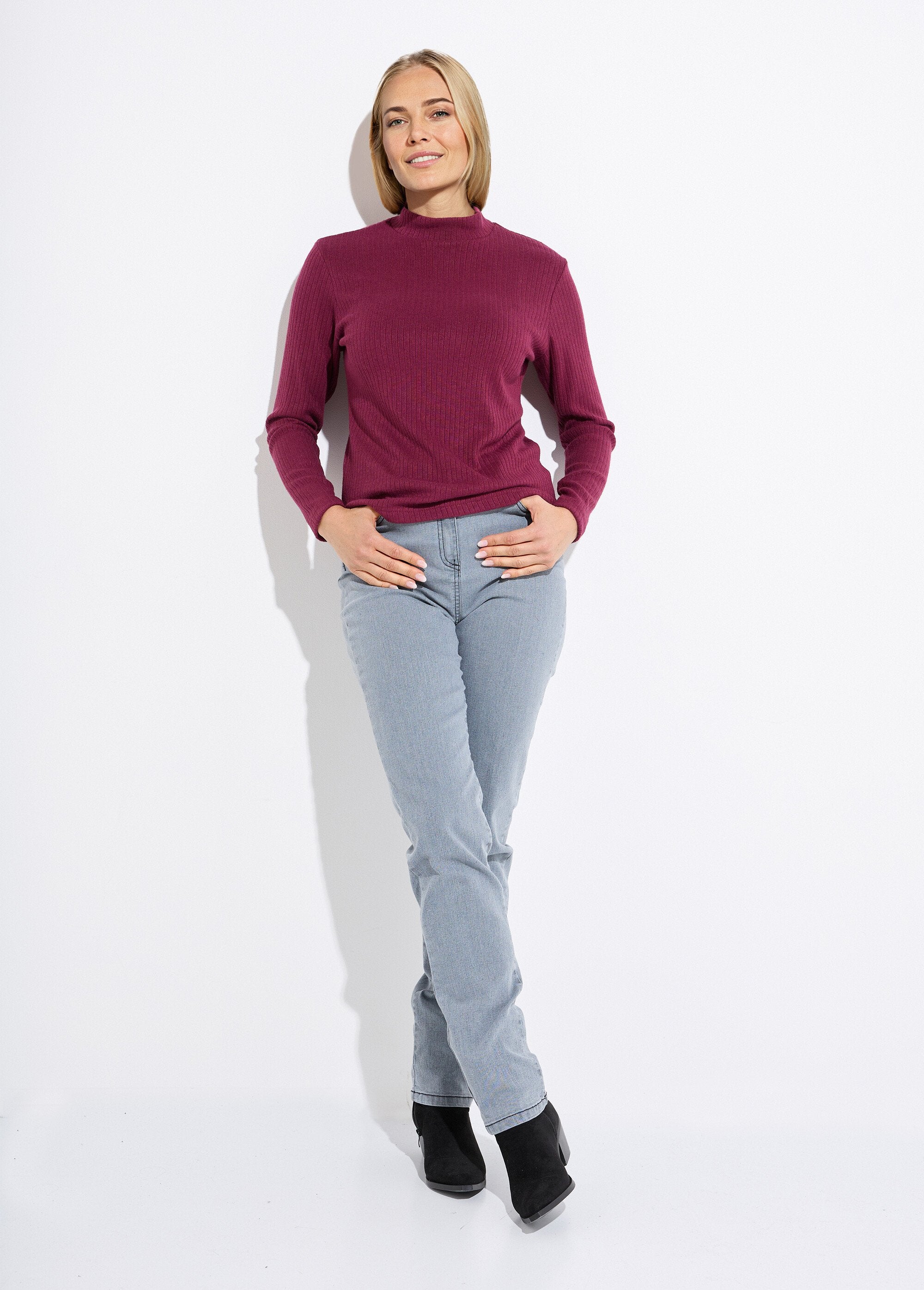 Ribbed_knit_long-sleeved_high-neck_T-shirt_Bordeaux_SF1_slim