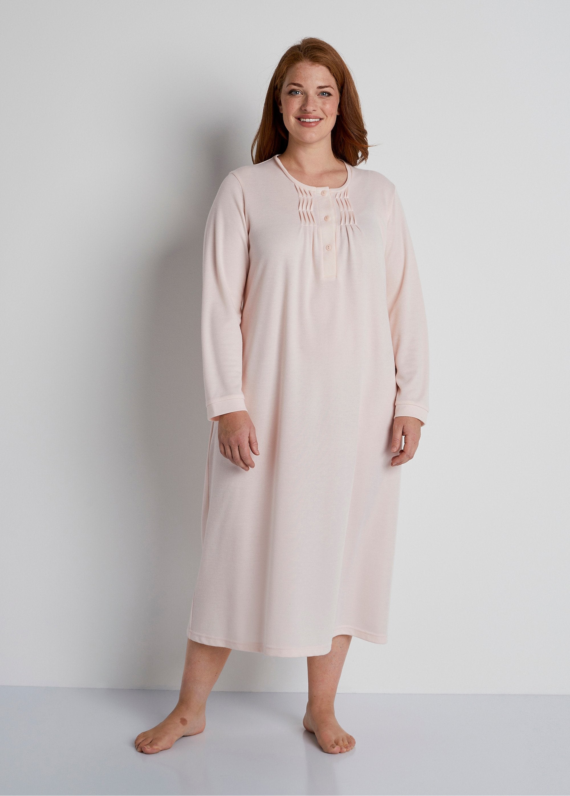 Anti-static_buttoned_nightgown_Fishing_FA1_curvy