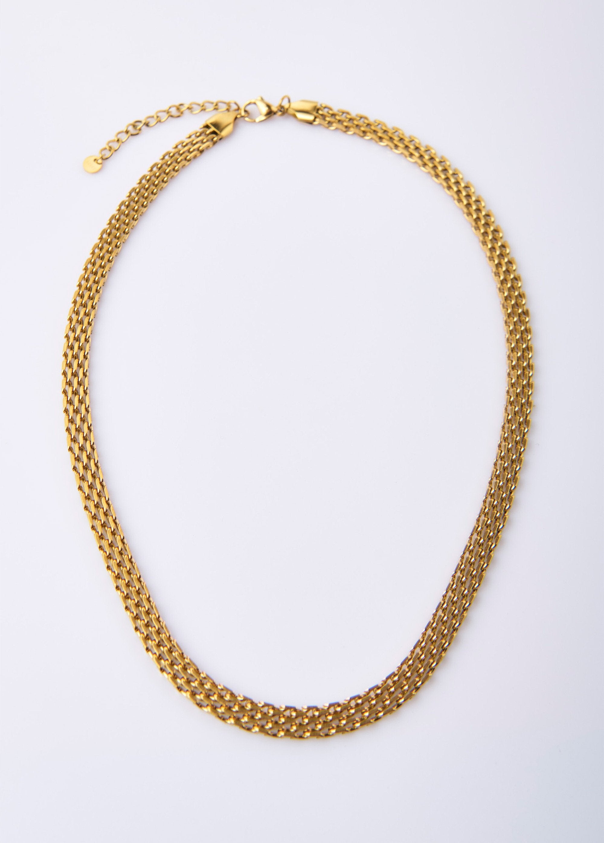 Stainless_steel_flat_mesh_necklace_Golden_FA1_slim