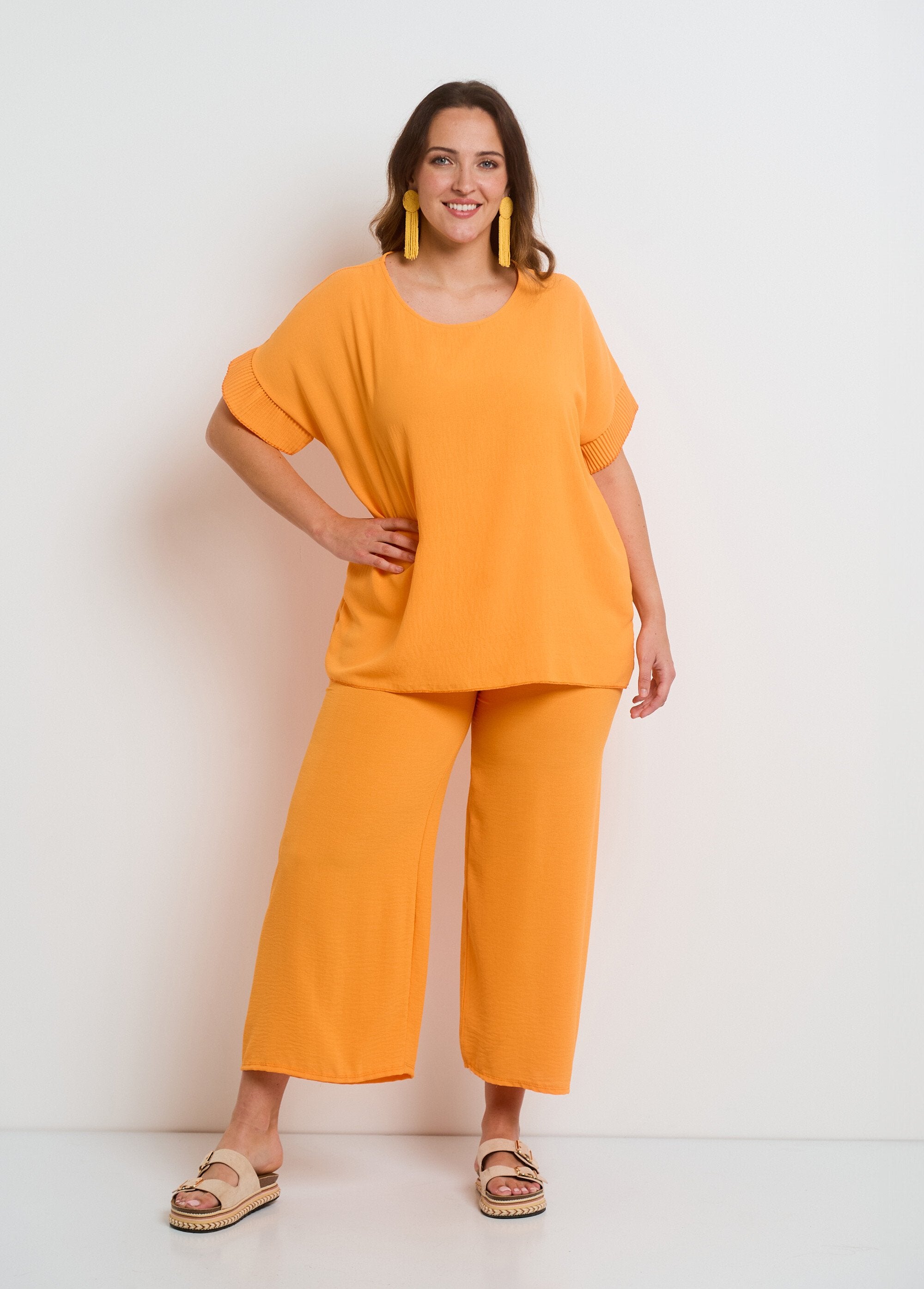 Ensemble_fluide_tunique_et_pantalon_Orange_FA1_curvy