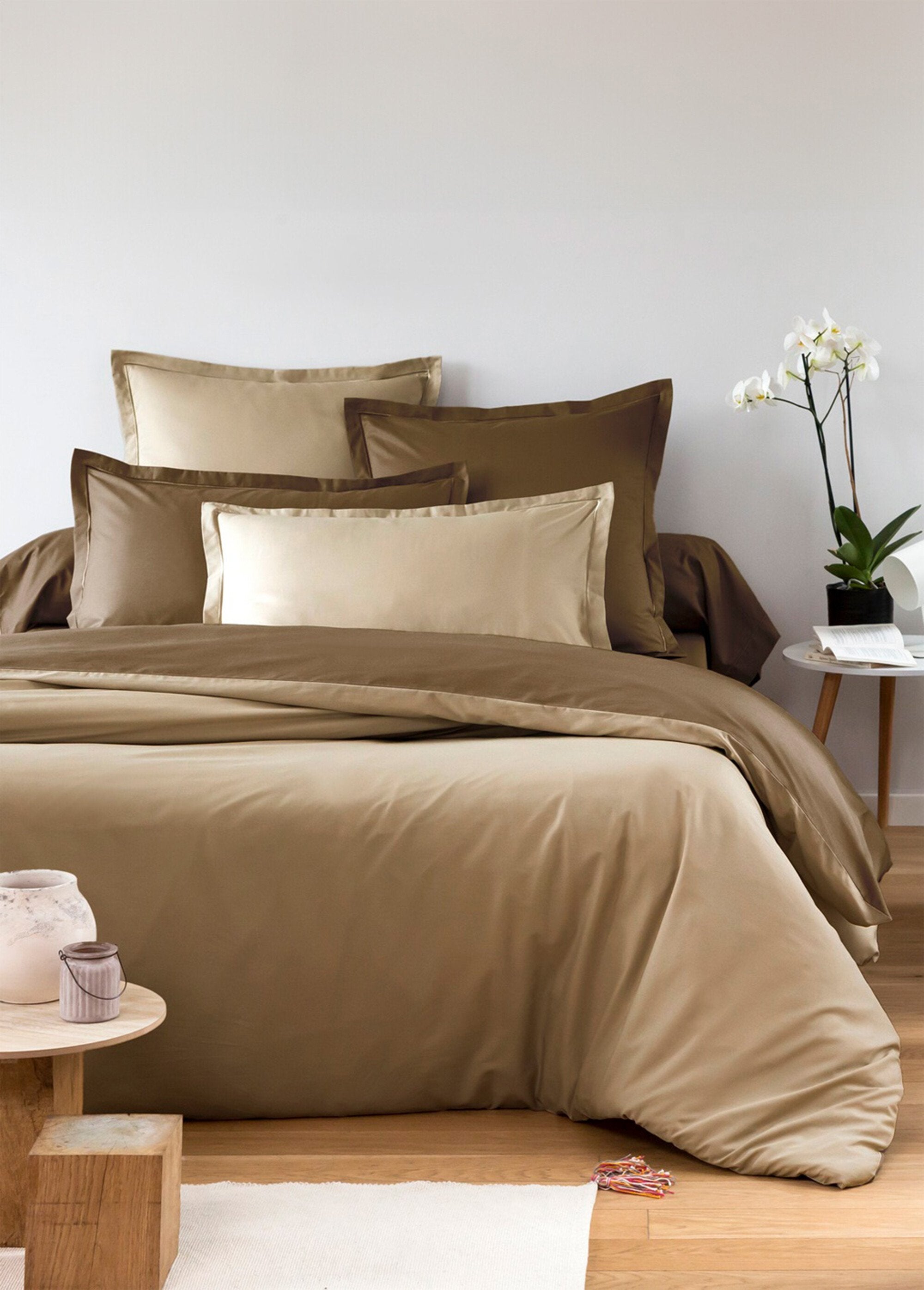 Pure_cotton_plain_duvet_cover_RELAX_Linen_beige_and_taupe_FA1_slim