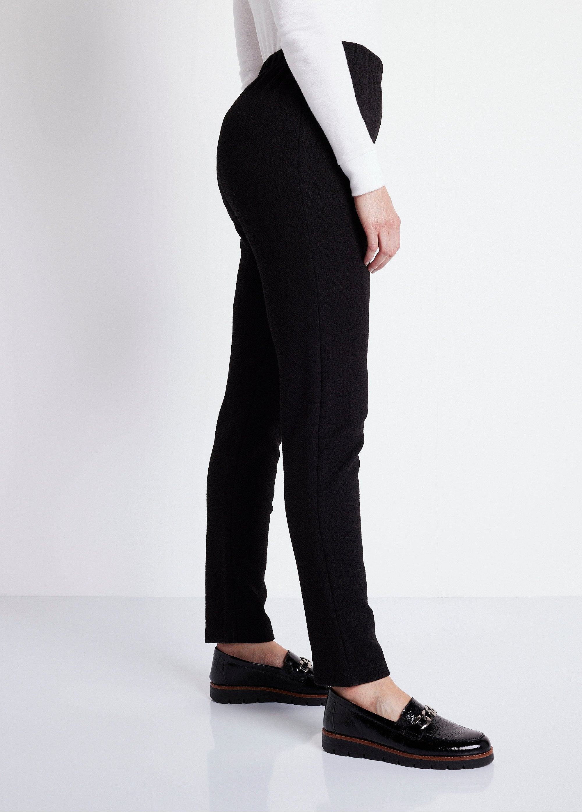 Stretch_jersey_elasticated_waist_leggings_Plain_black_DR1_slim