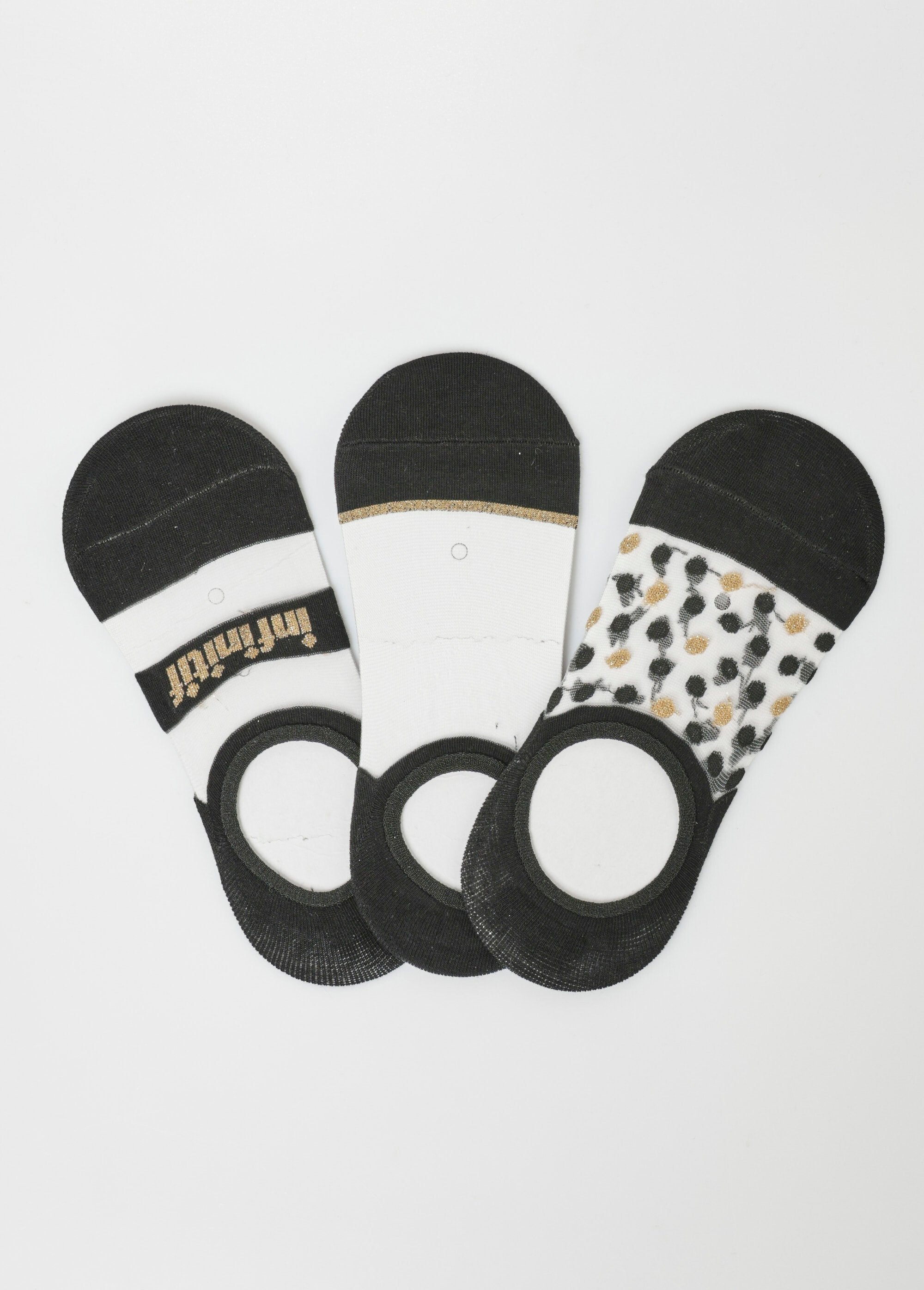 Lot_de_3_Socquettes_invisibles,_assorti_foncé_Noir_LO1_slim
