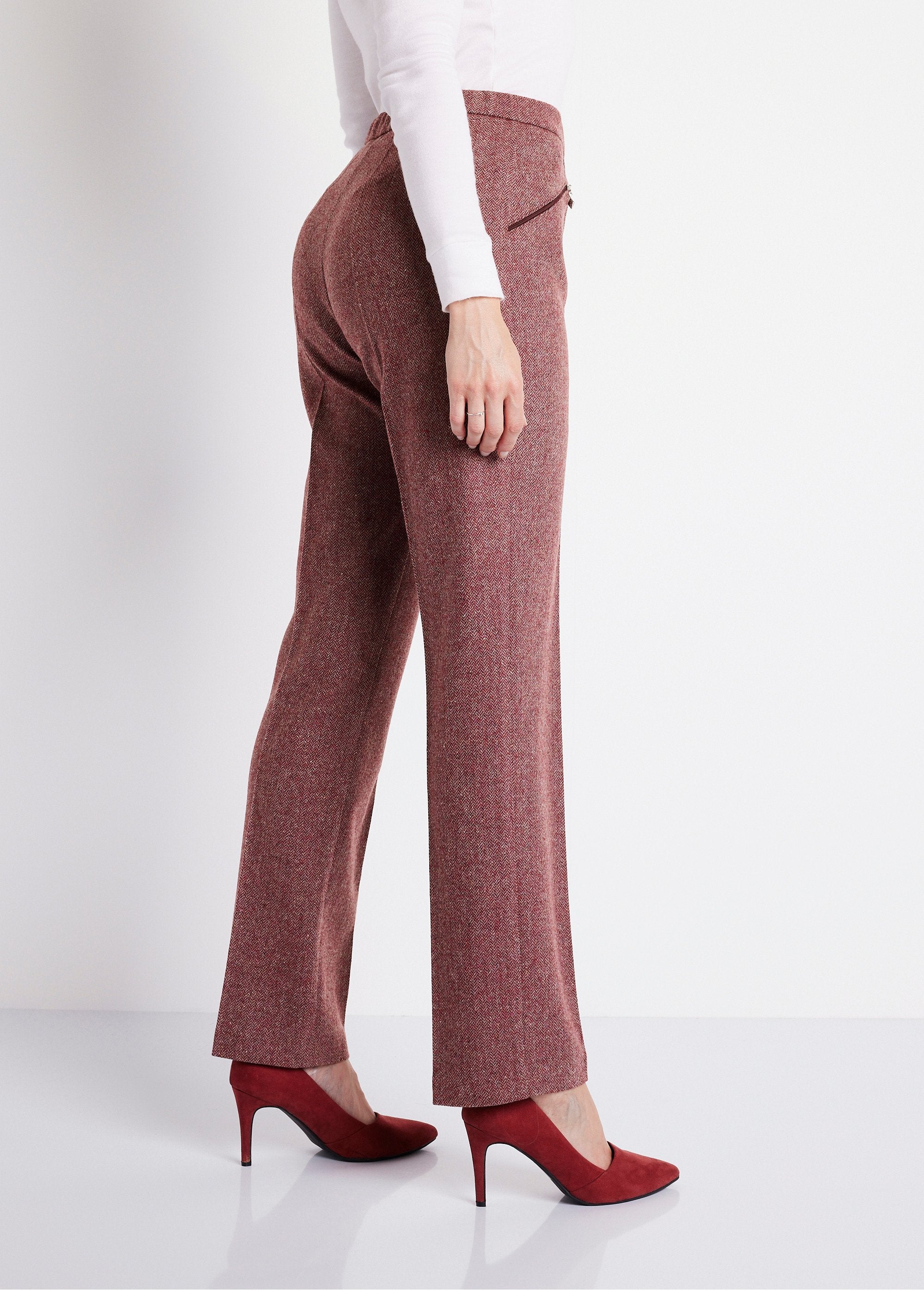 Straight_herringbone_or_heather_pants_with_70_cm_inseam_Burgundy_herringbone_DR1_slim