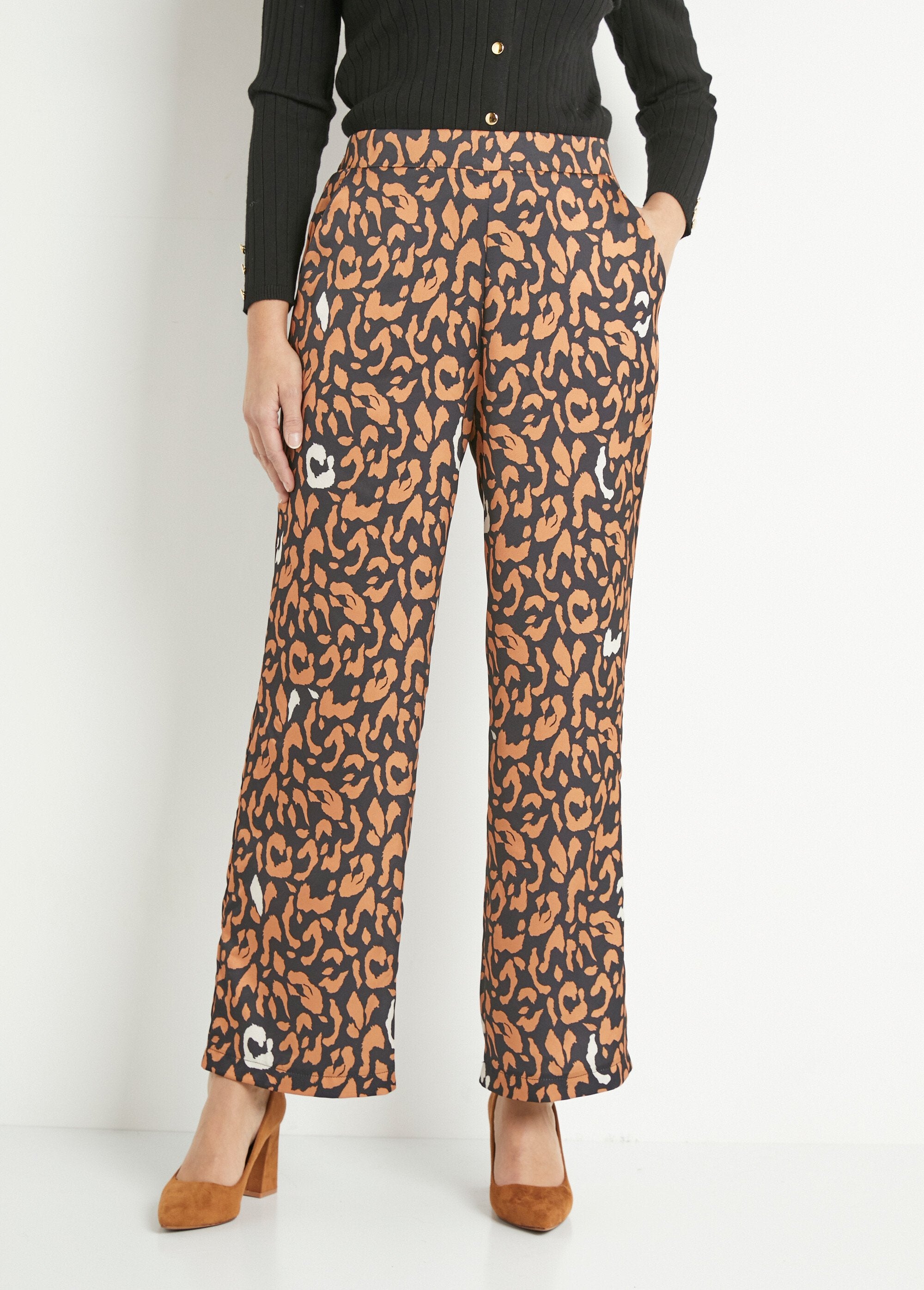 Pantalon_fluide_élastiqué_motif_léopard_Leopard_FA1_slim