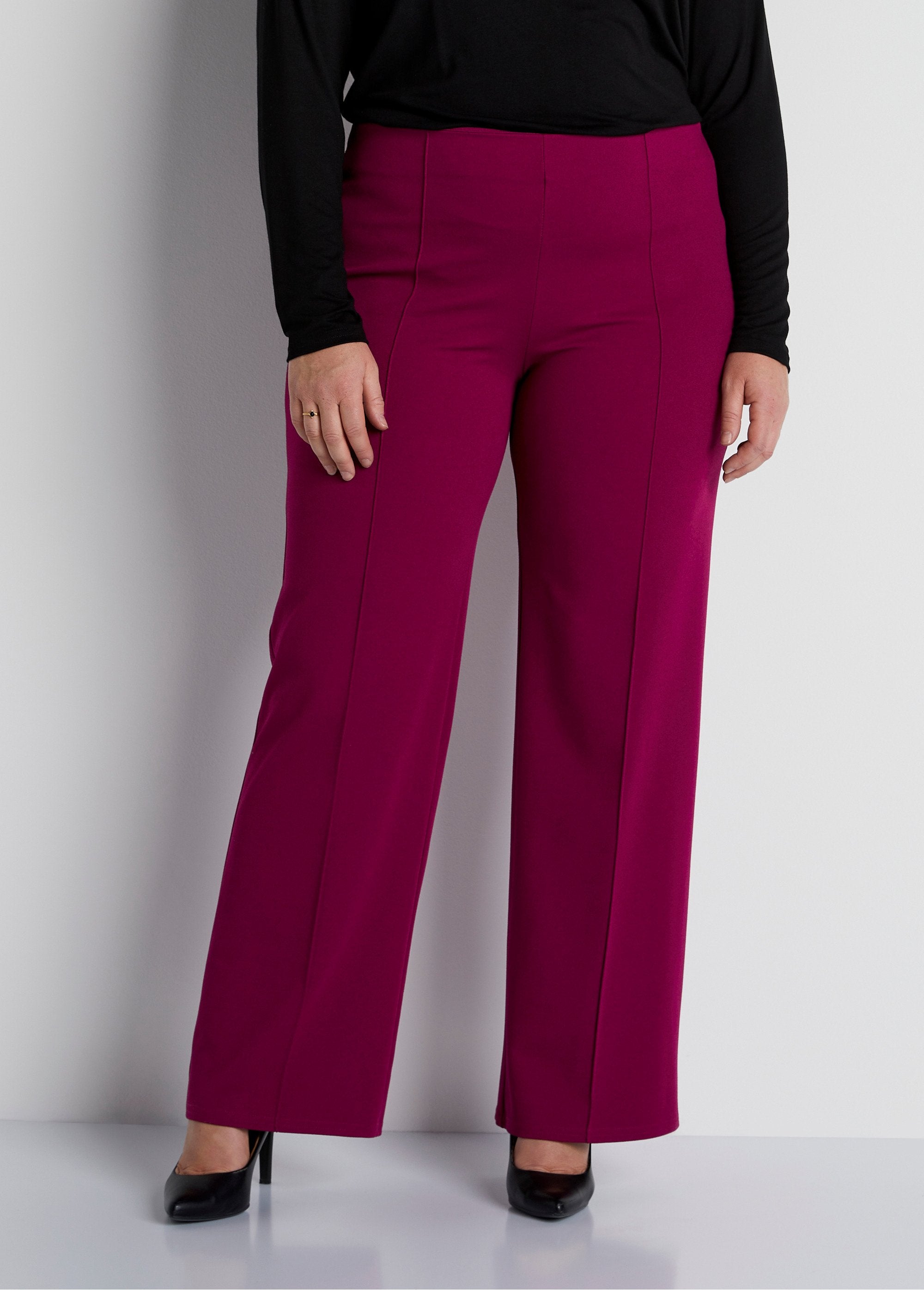 Elasticated_waist_crepe_knit_pants_Raspberry_FA1_curvy