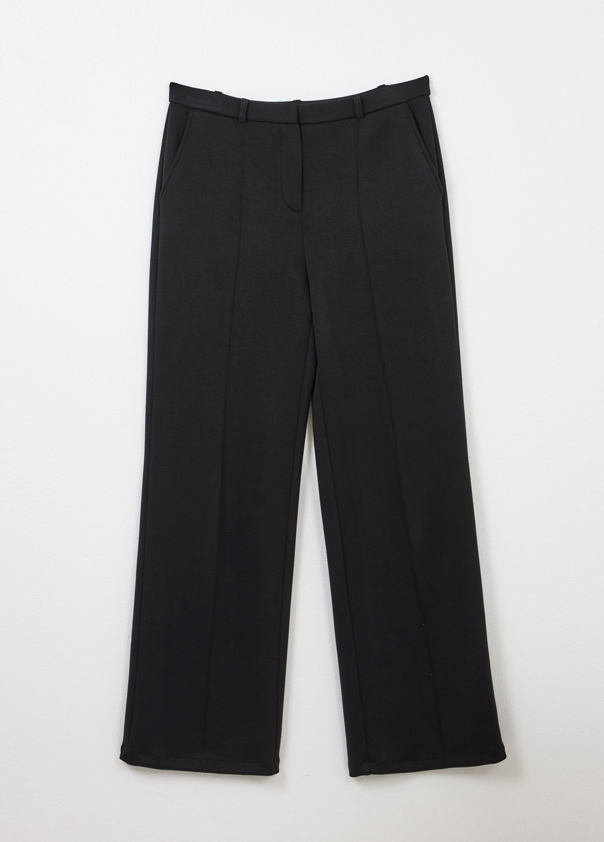 Pantalon_structuré_de_ville_maille_milano_unie_Noir_AP1_slim