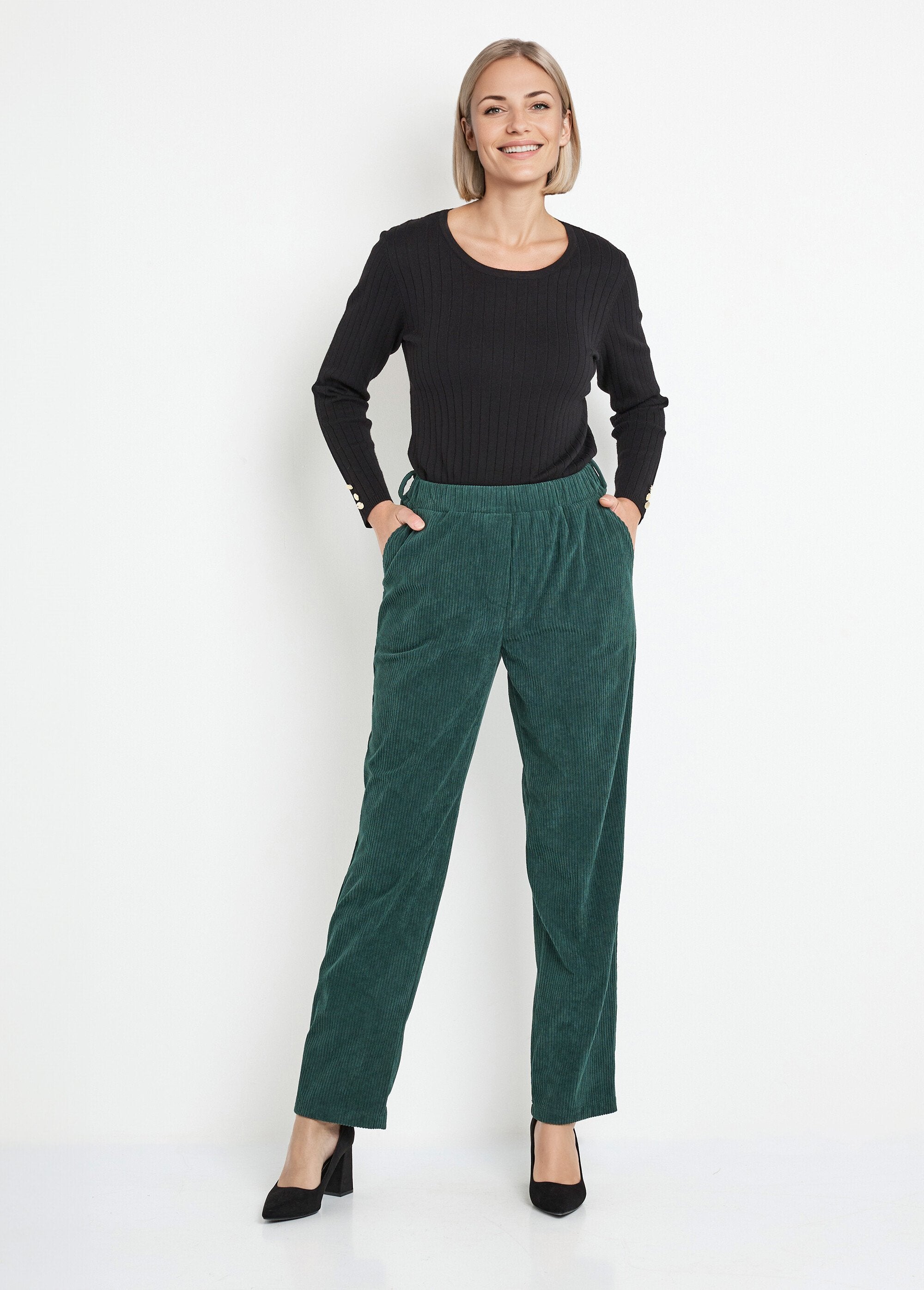 Corduroy_trousers_with_elasticated_waist_Green_SF1_slim