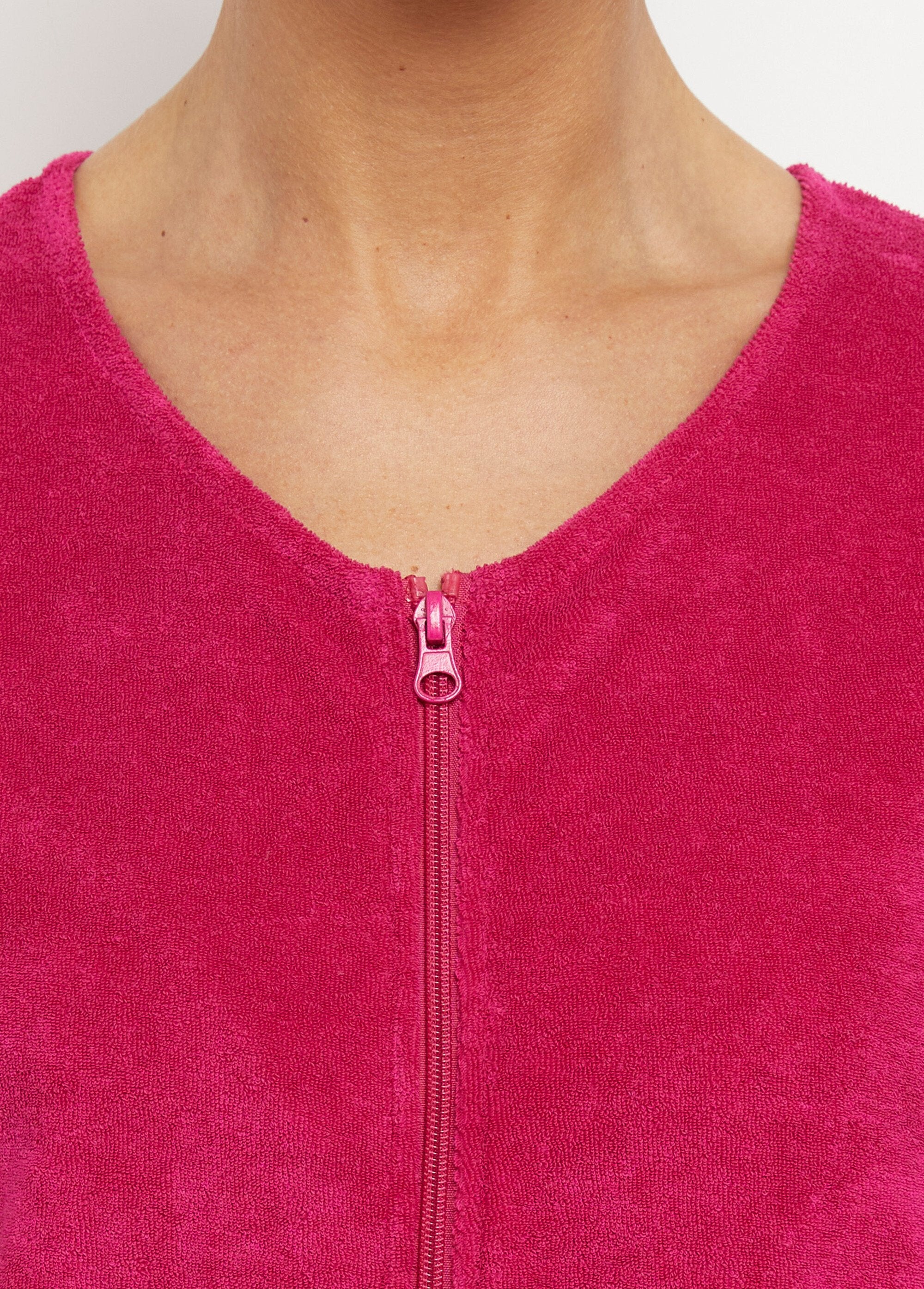 Plain_cotton_terry_bathrobe_with_zip_Pink_DE1_slim