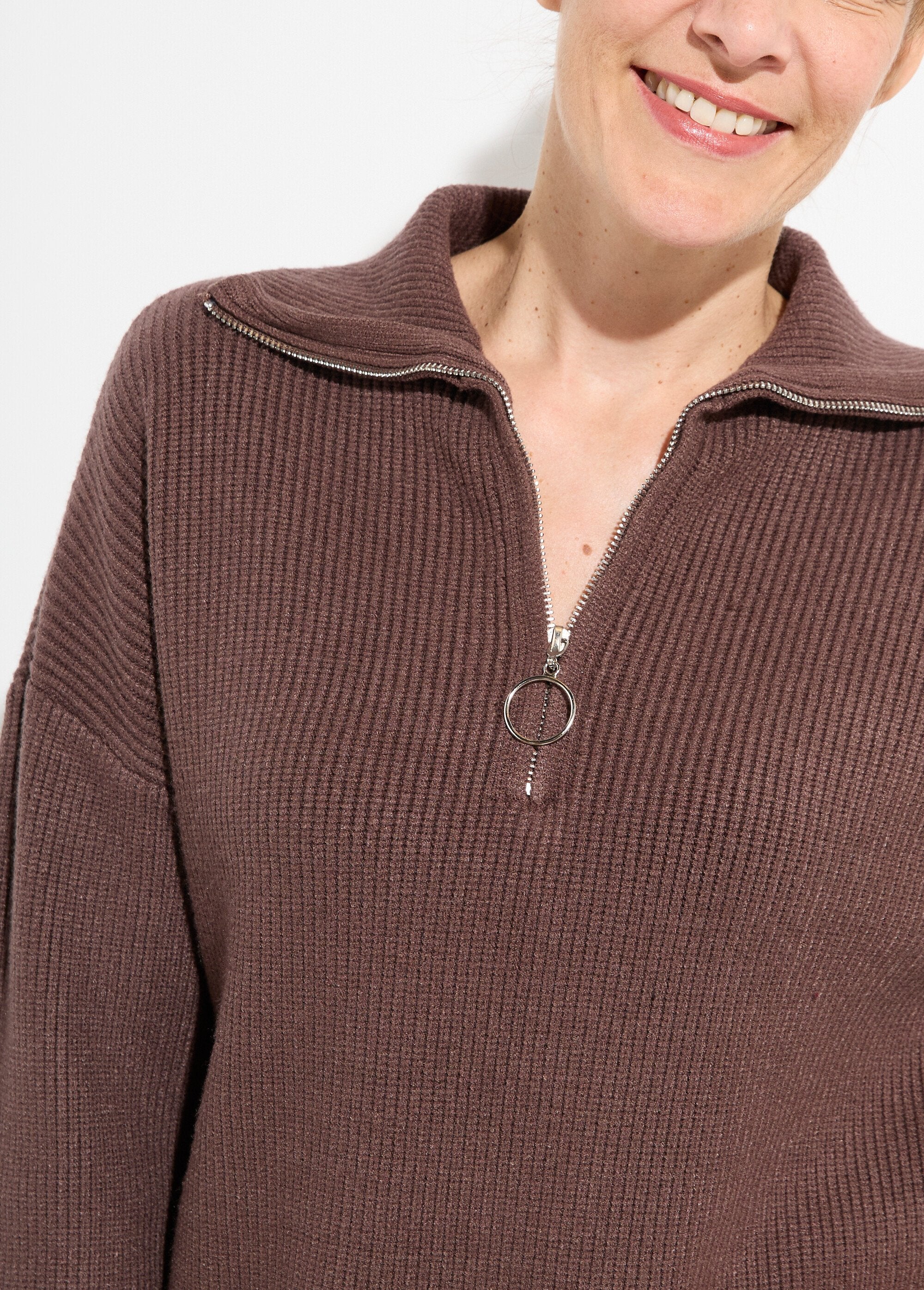 Pull_camionneur_confort_maille_cotelée_Chocolat_DE1_slim