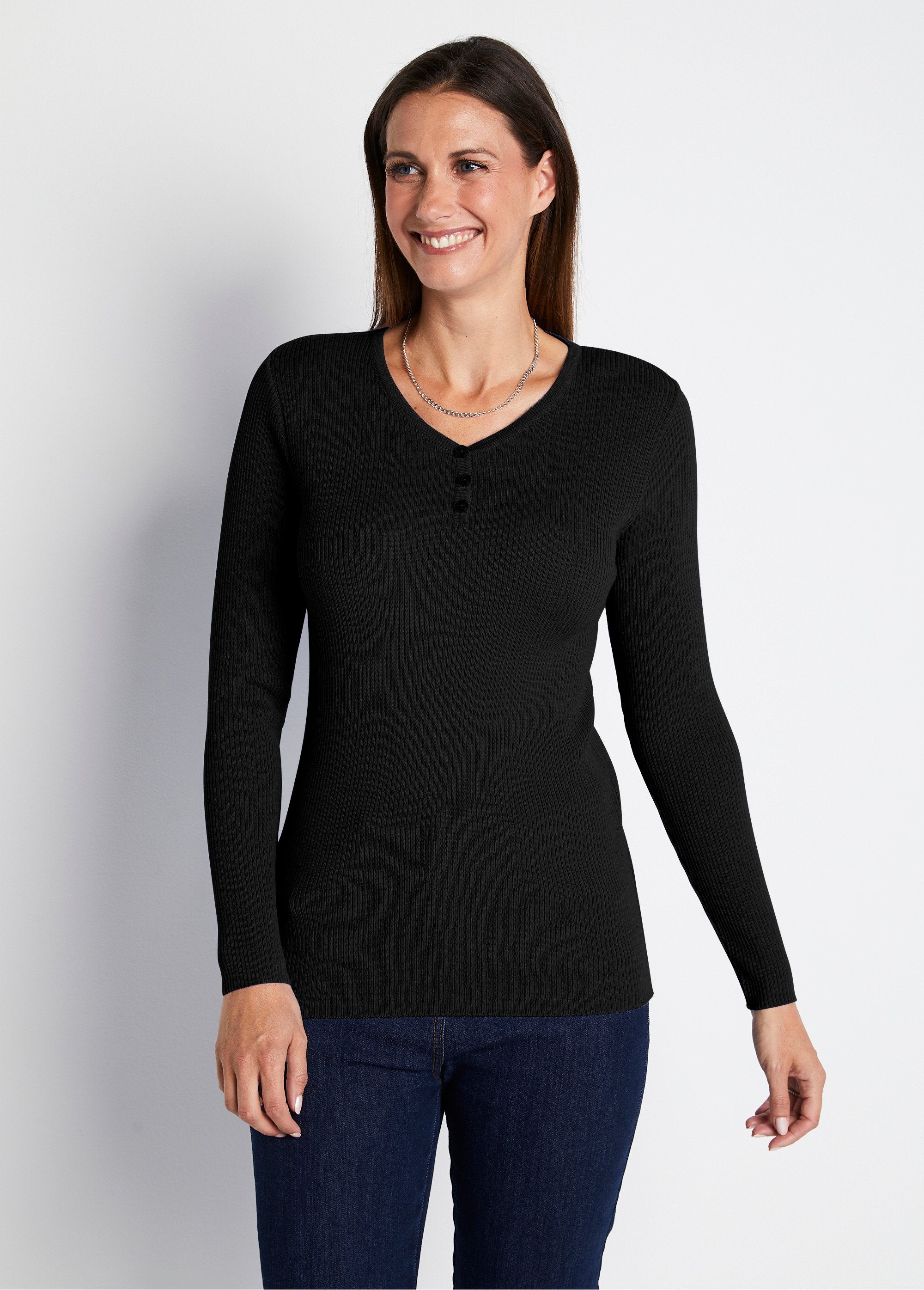 Tunisian_neckline_sweater_with_merino_wool_Black_FA1_slim