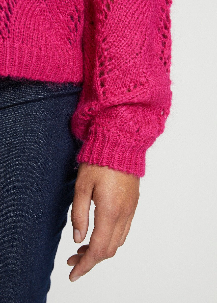 Openwork_knit_sweater_Fuchsia_DE3_slim