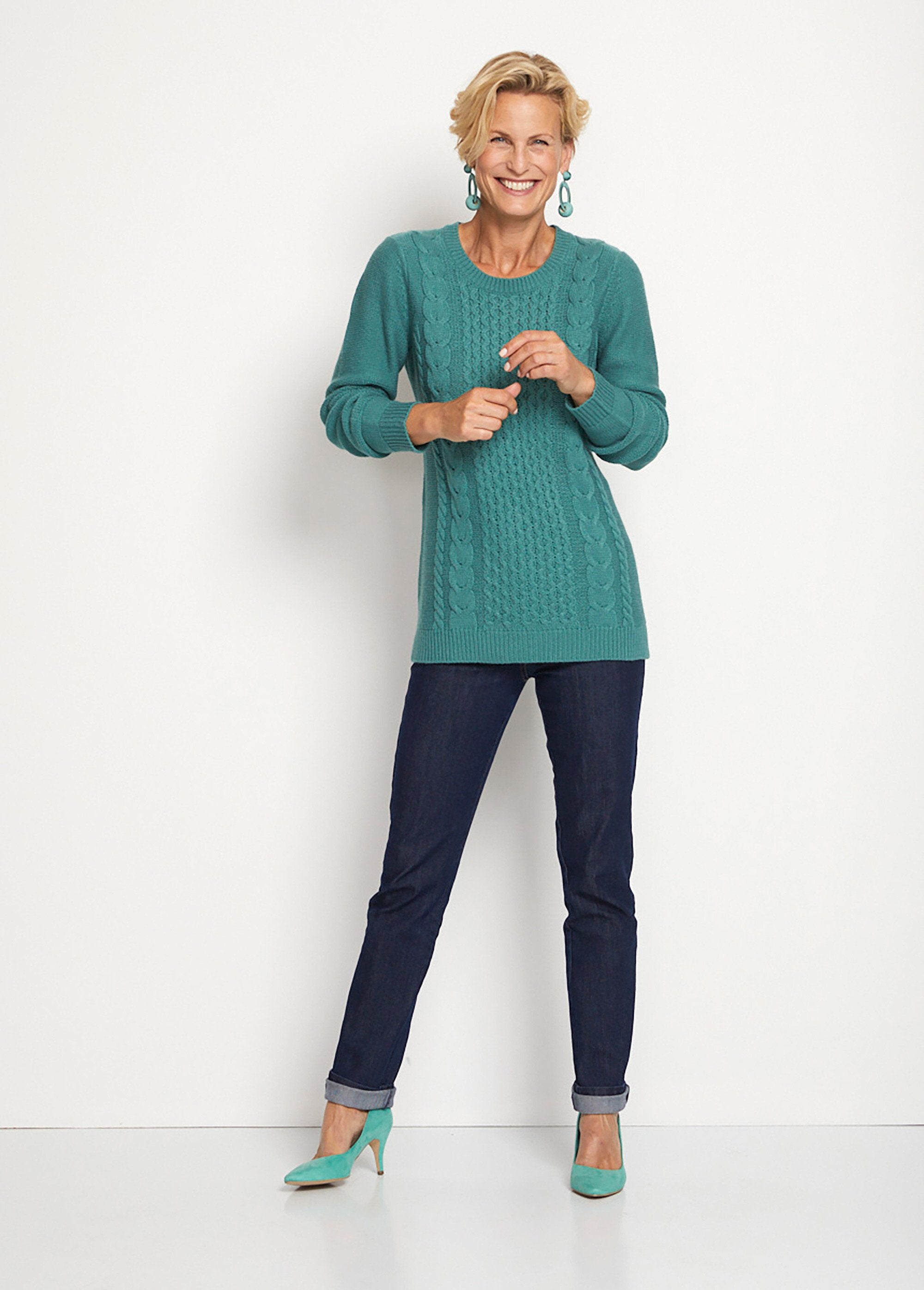 Reverse_and_cable_jersey_tunic_sweater_Emerald_SF1_slim