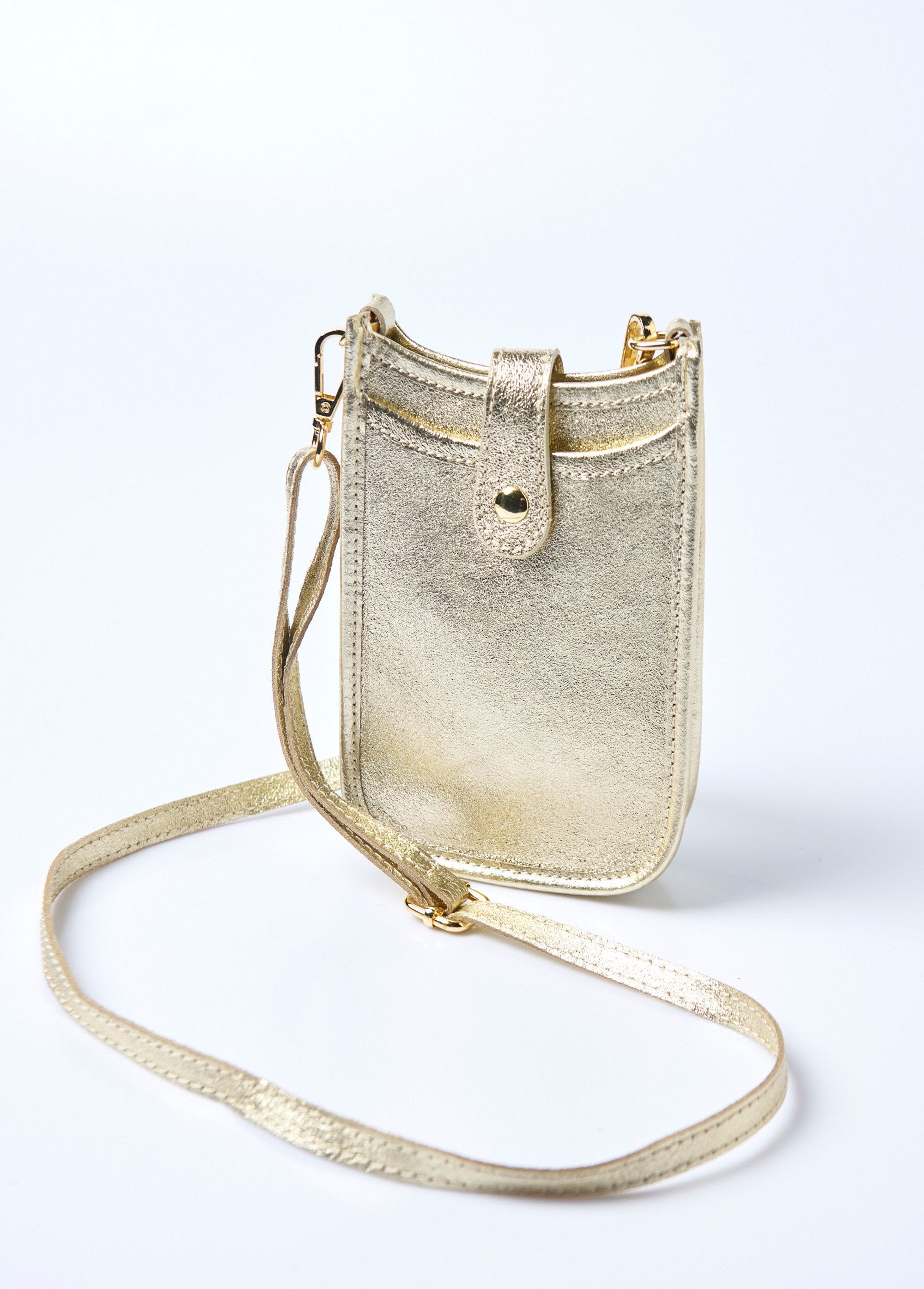 Sac_pochette_cuir_bandoulière_pour_smartphone_Dore_FA1_slim