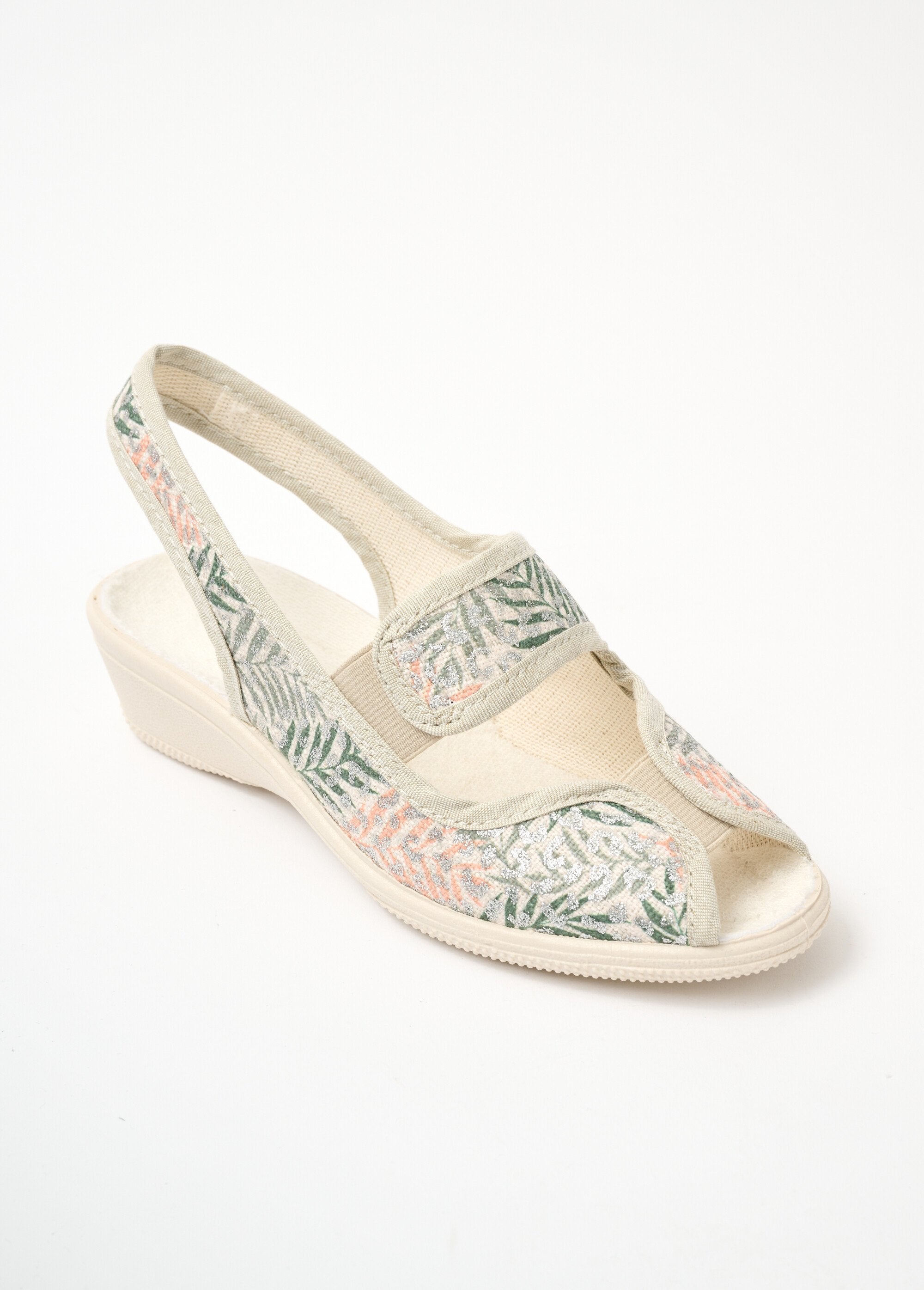 Comfort_width_printed_wedge_sandals_Khaki_print_FA1_slim