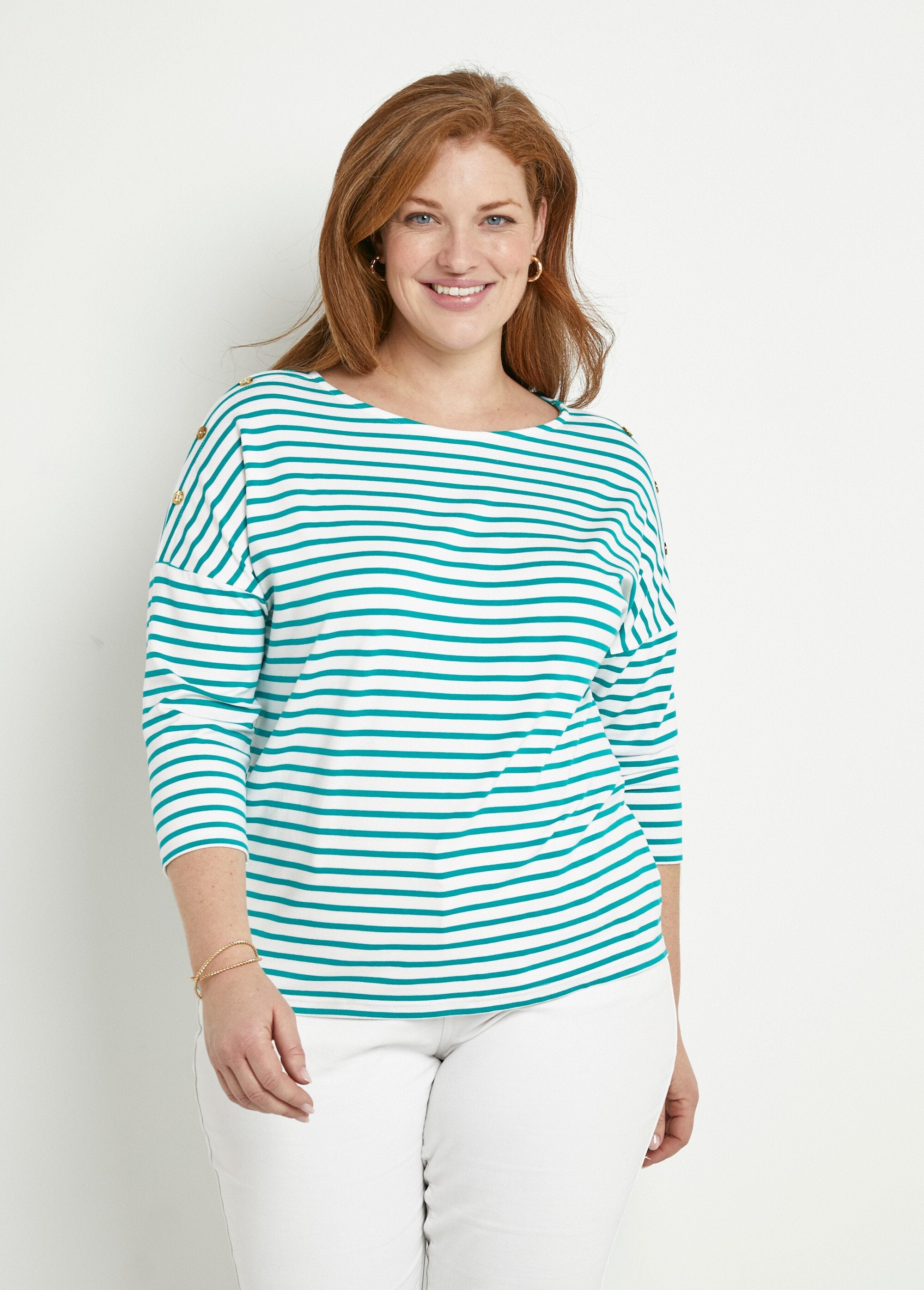 Striped_sailor_t-shirt_with_short_long_sleeves_White_and_aqua_FA1_curvy