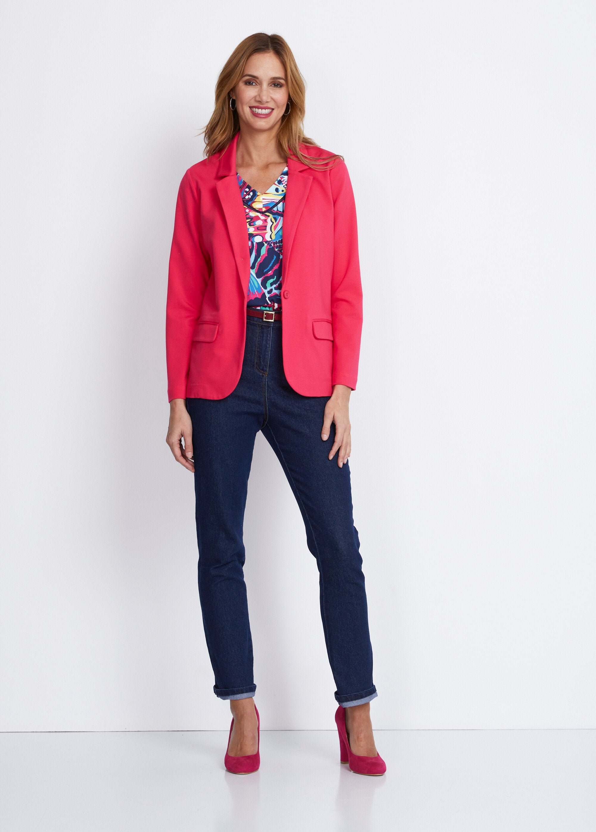 Straight_buttoned_knit_jacket_Pink_SF1_slim